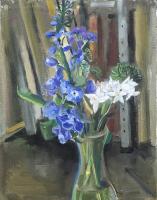 Delphinium and Daffodils